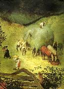 Pieter Bruegel detalilj fran slattern,juli France oil painting artist